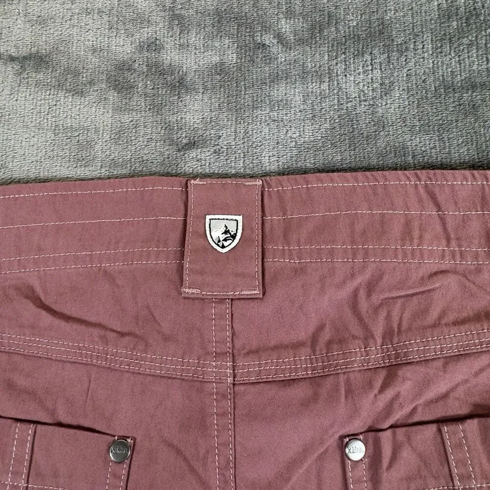 KUHL Sz 8 Shorts Splash Cargo Utility Hiking Stretch Outdoor Gorpcore UPF50 NWOT